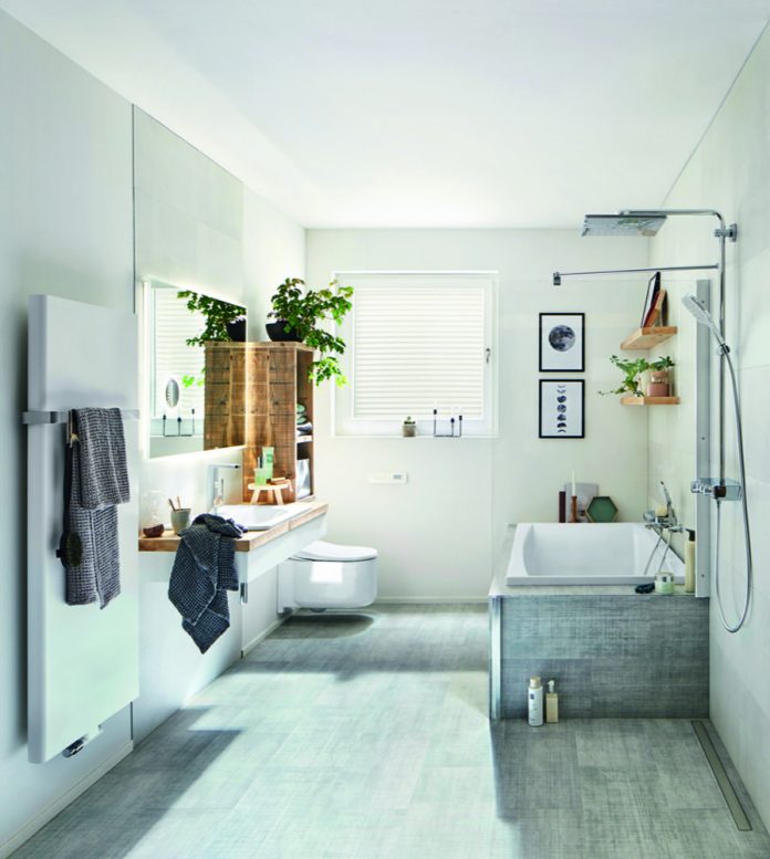 Schnoerkellose Badeinrichtung_01 Pure-Clean-1 Schnörkellose Badeinrichtung Foto: Studioraum