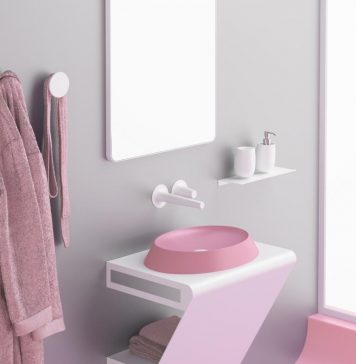 Biegsames Waschbecken