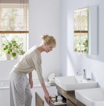 Stauraumwunder für den Waschplatz