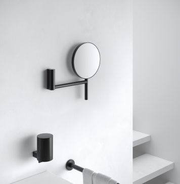 Kraftvolle Akzente mit schwarz matter Badausstattung