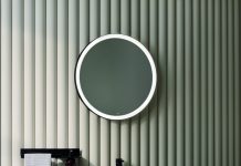 Säulenwaschtische präsentieren sich klar und leicht