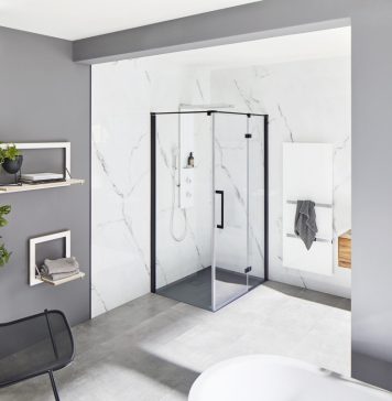 Moderne Badtrends: Dekore in Holz- und Marmor-Optik