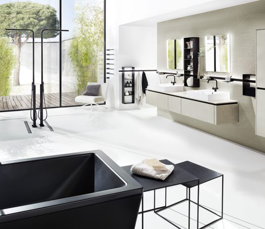 Trendiges Traumbad mit viel Bewegungsfreiheit