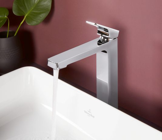 Armaturenserie für einen urbanen Look im Badezimmer