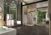 Badezimmer in Kapellenruine