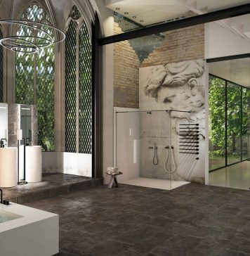 Badezimmer in Kapellenruine