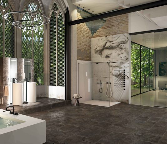 Badezimmer in Kapellenruine