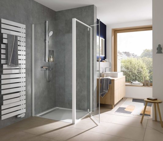 Duschlösung wird zum raffinierten Raumwunder