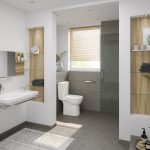 Barrierefreie Badkollektion für wohnliche Bäder