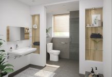 Barrierefreie Badkollektion für wohnliche Bäder