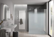 Begehbare Duschkabine