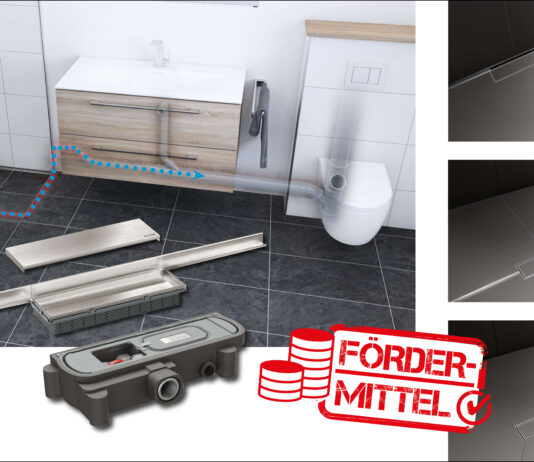 Barrierefreie Dusche mit Fördermitteln bezahlbar