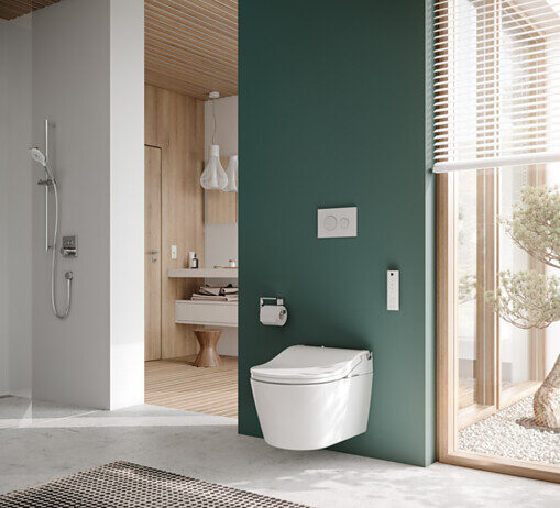 Elegantes WASHLET RW – für ganz persönliche Wohlfühlrituale im Bad