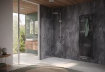 Elegante Drehfalttüren schaffen Freiraum