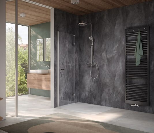 Elegante Drehfalttüren schaffen Freiraum