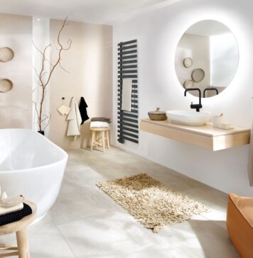 Bad im Japandi- Look