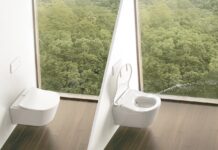 Der Weg zum Dusch-WC