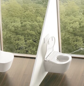 Der Weg zum Dusch-WC